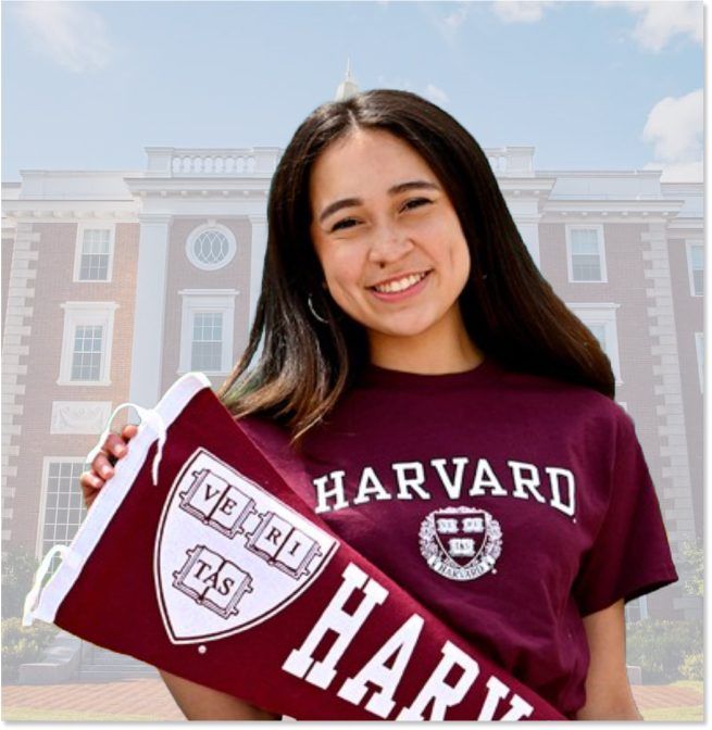 Valerie – admitted to Harvard